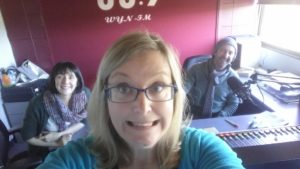 On the air with WynFM's Book Stage and Screen duo, Samantha and Gordon Napier