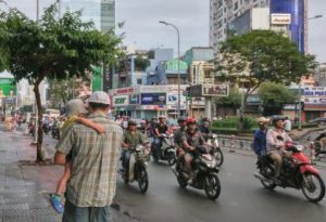 Navigating the streets of Ho Chi Minh