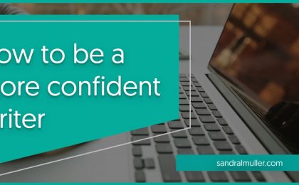 How to be a more confident writer